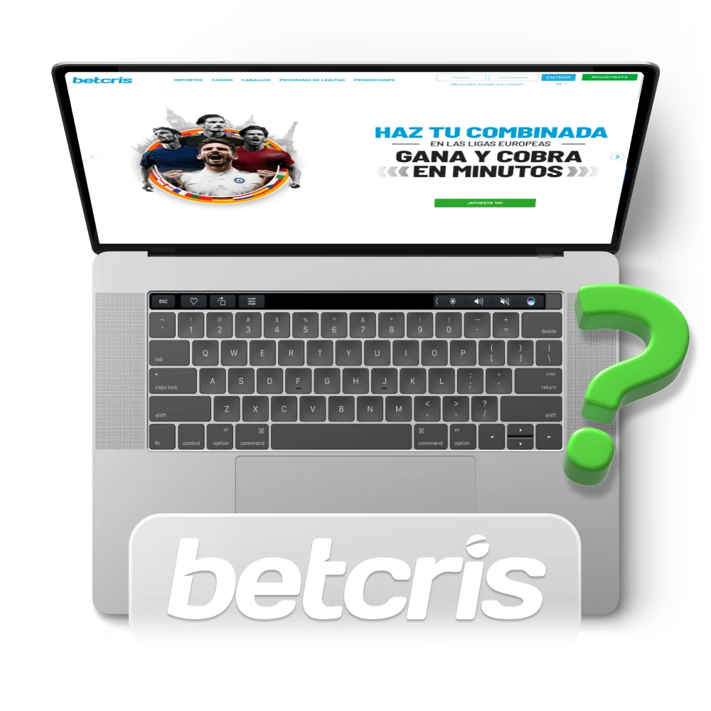 Betcris ofrece a sus clientes la oportunidad de apostar en deportes y jugar en línea.