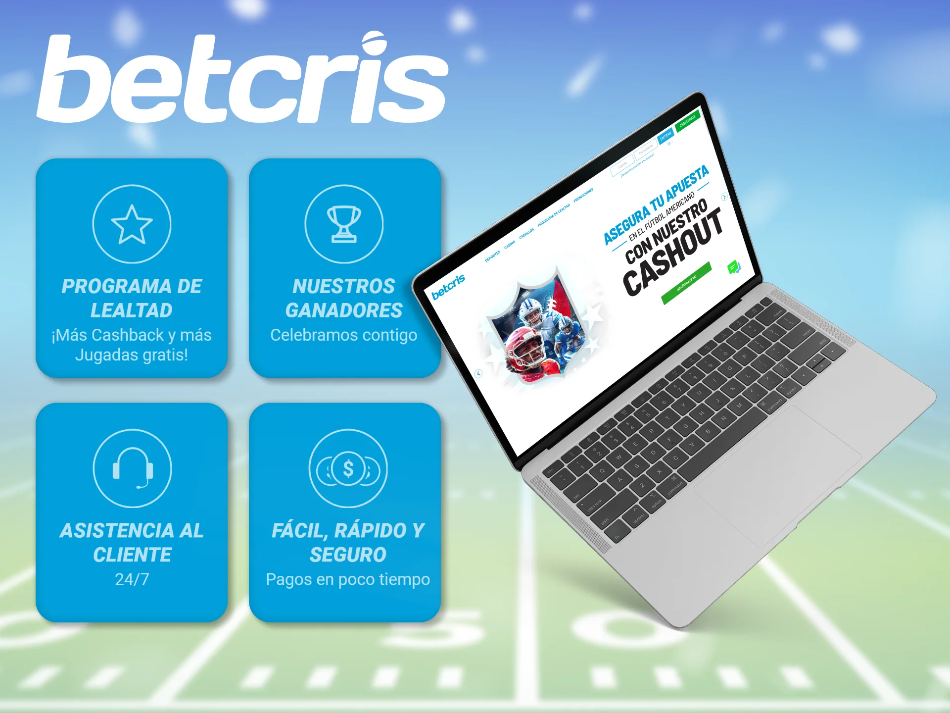 Una de las principales ventajas de la plataforma Betcris es su amplio conjunto de funciones.